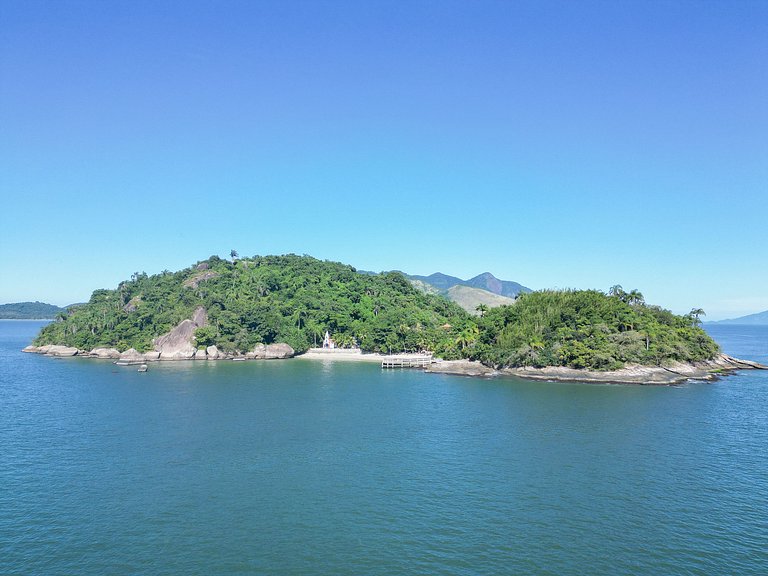 Paradise island in Angra dos Reis
