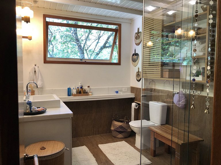 Casa con cascada en Petrópolis