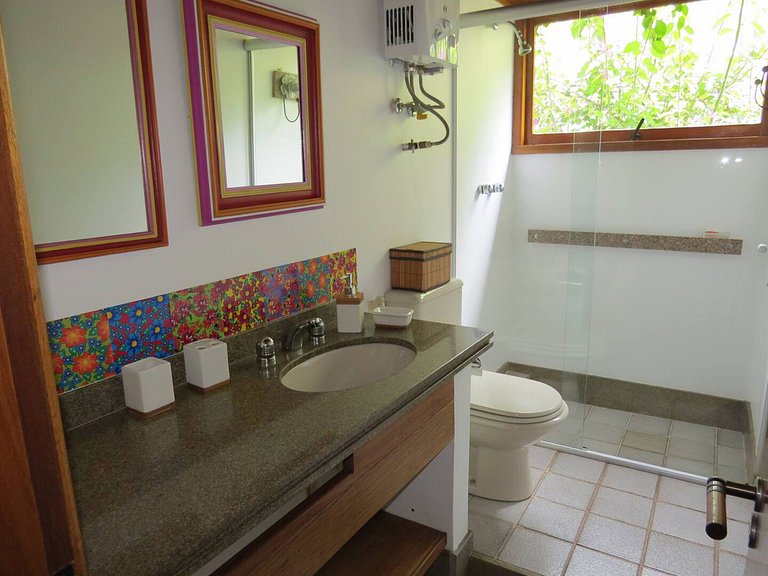 Casa con cascata a Petrópolis