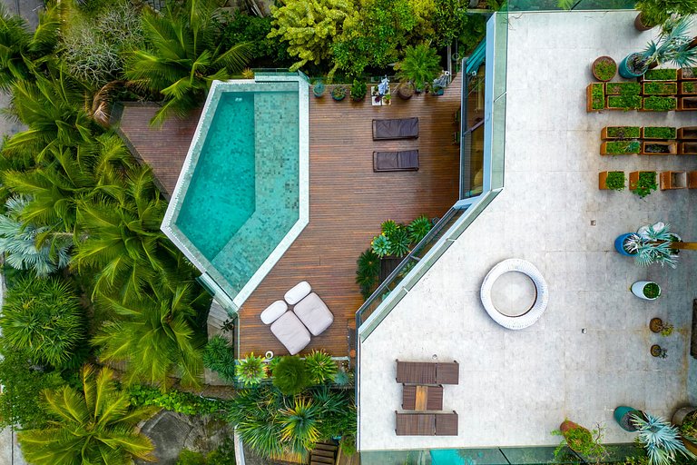 Villa de lujo con vistas al mar en Joá