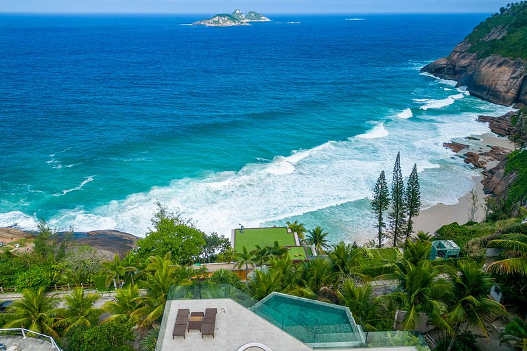 Villa de lujo con vistas al mar en Joá