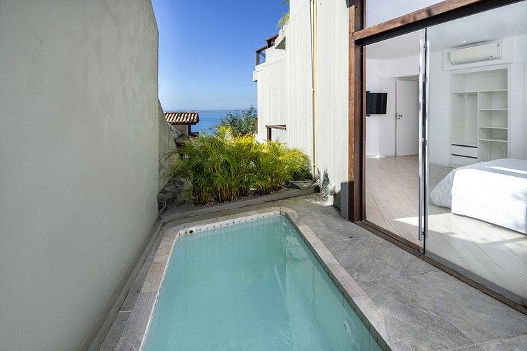 Manoir avec de belles vues sur la mer à Joa