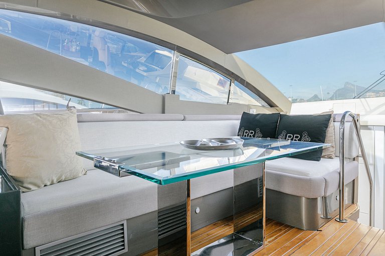 62-foot luxury yacht
