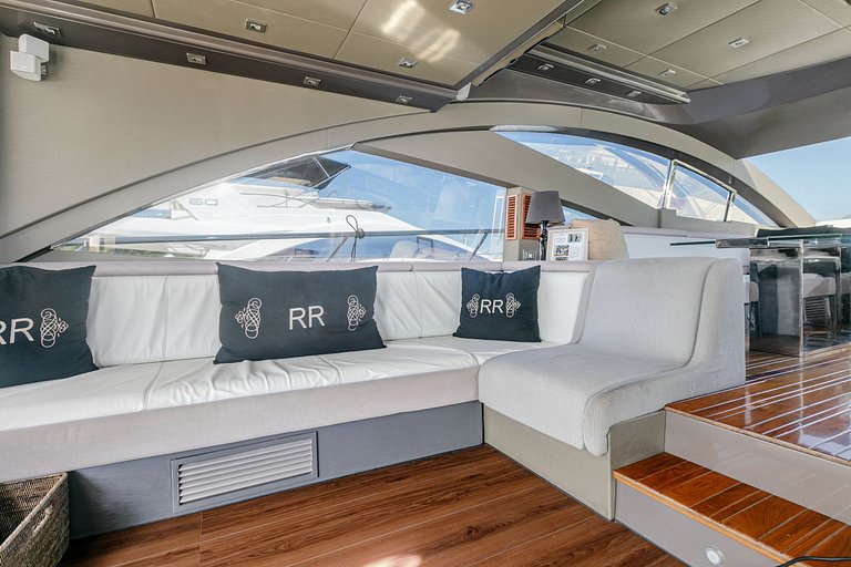 62-foot luxury yacht