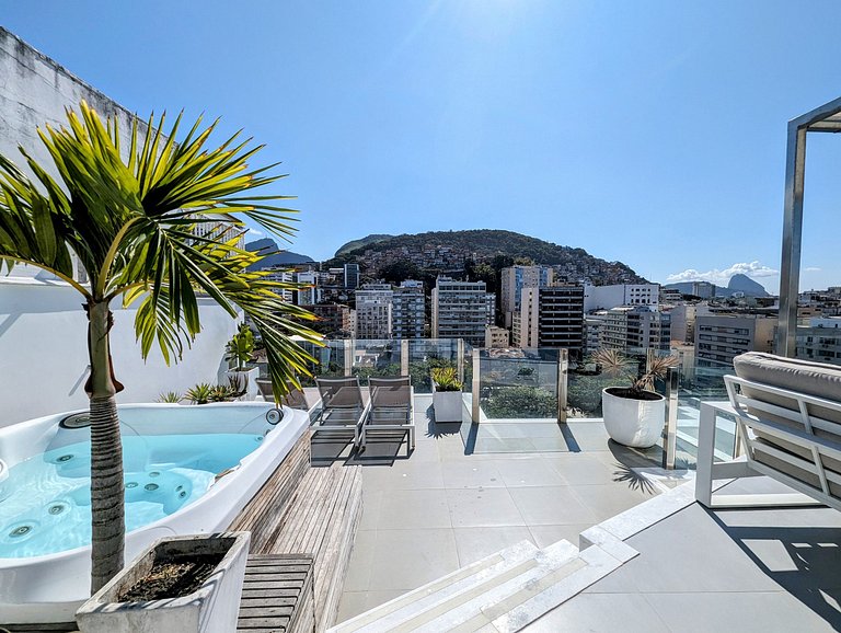 Beautiful 2 bedroom penthouse in Ipanema - Ipa029