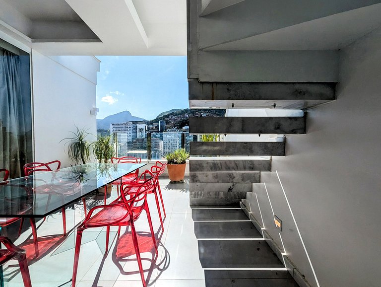 Hermoso penthouse de 2 cuartos en Ipanema - Ipa029