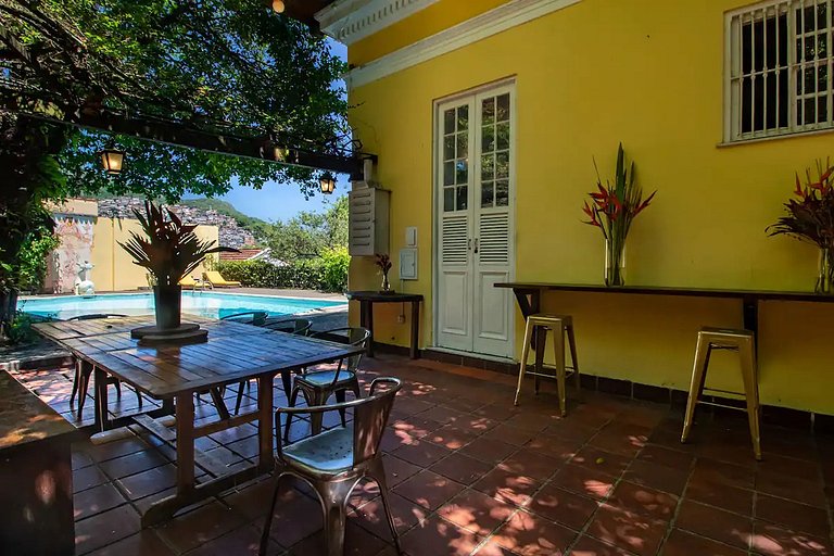 Mansão histórica em Santa Teresa