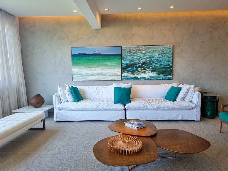 Hermoso apartamento de playa en Ipanema - Ipa027