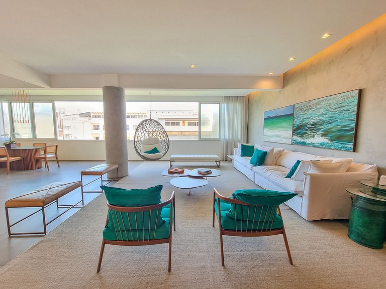 Hermoso apartamento de playa en Ipanema - Ipa027