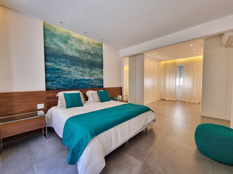 Lindo apartamento de praia em Ipanema - Ipa027