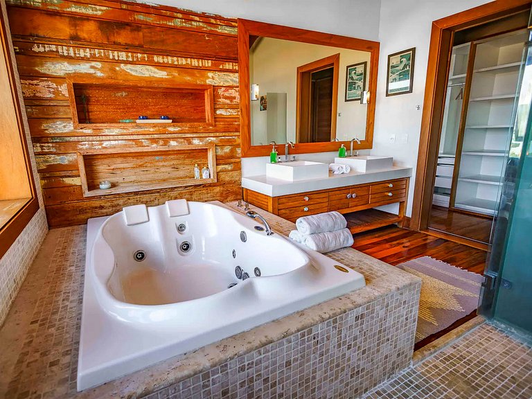 Magnífica villa com vista em Búzios