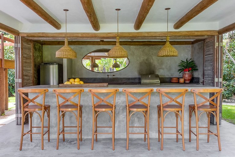 Charming beach villa in Trancoso