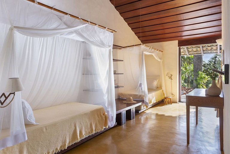 Charmosa villa de praia em Trancoso