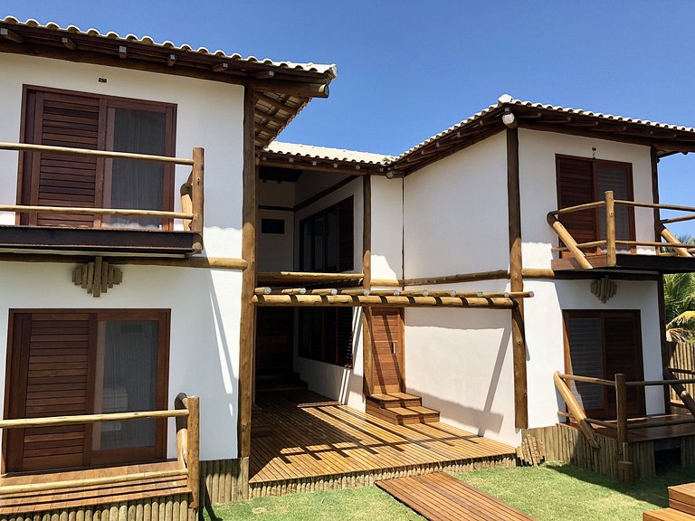Beachfront villa in Barra Grande
