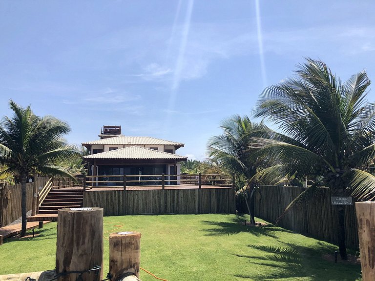 Villa frente mar em Barra Grande