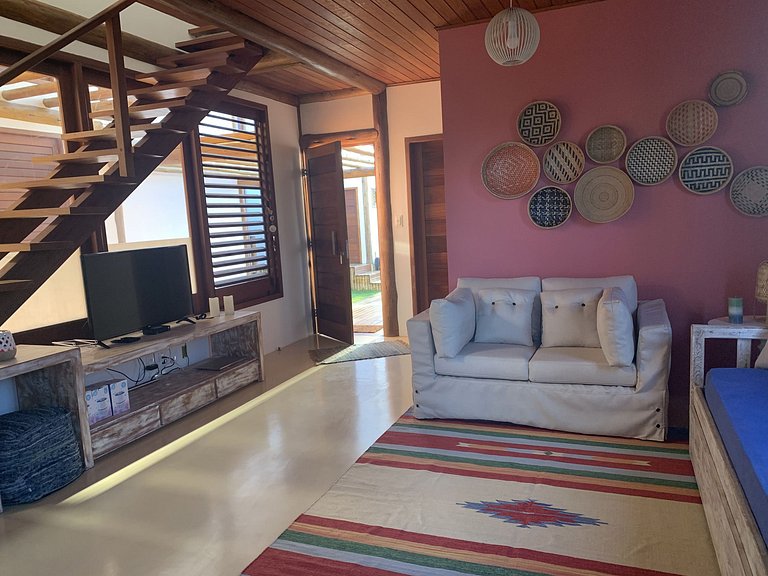 Beachfront villa in Barra Grande