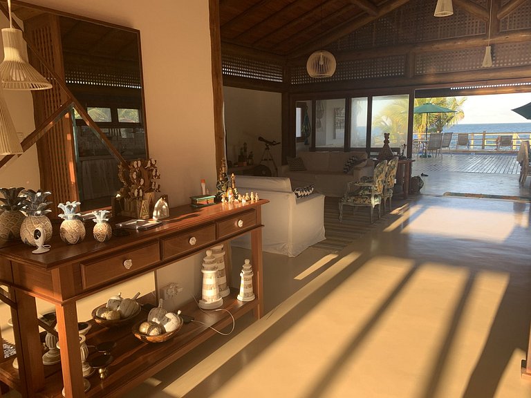 Villa frente mar em Barra Grande - Bgr011