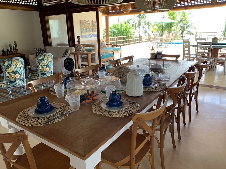 Beachfront villa in Barra Grande