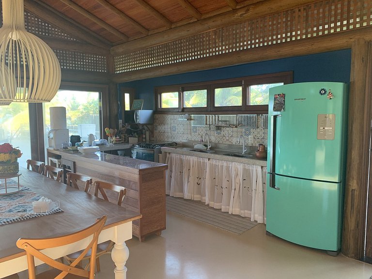 Beachfront villa in Barra Grande