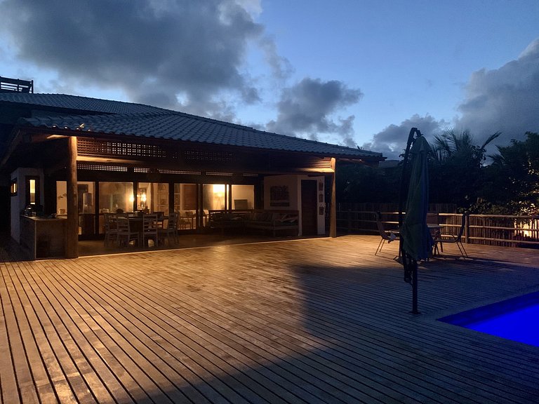 Villa frente mar em Barra Grande