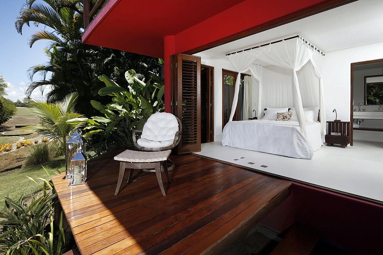 Luxuosa villa de 6 suítes em Trancoso