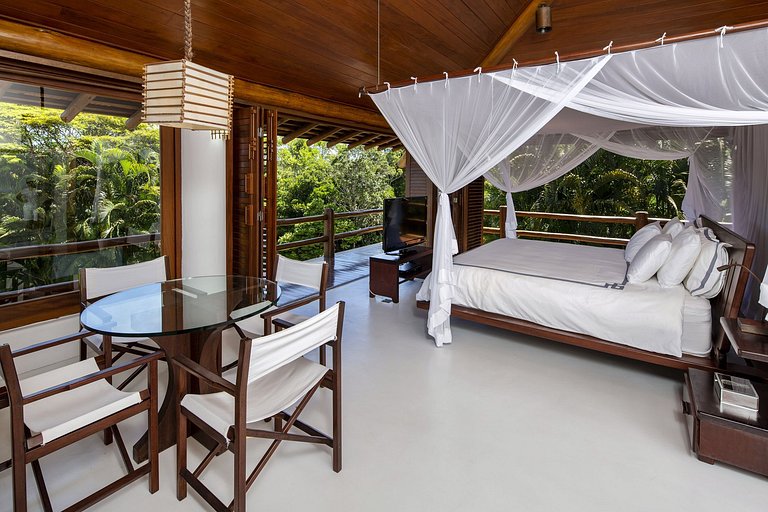 Luxuosa villa de 6 suítes em Trancoso