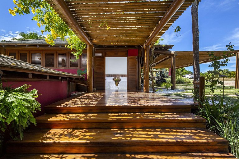 Luxuosa villa de 6 suítes em Trancoso - Trc034