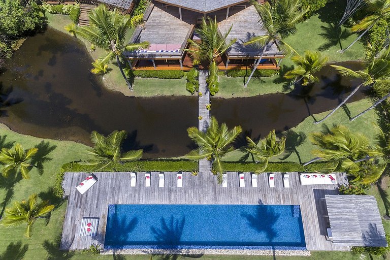 Charmosa casa de praia em Trancoso