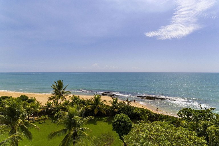 Charmosa villa frente mar em Trancoso