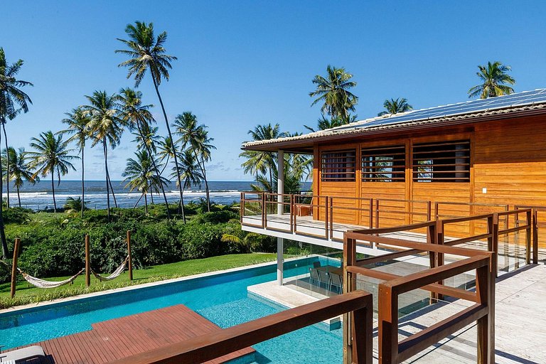 Linda villa frente mar em Camaçari - Cam004