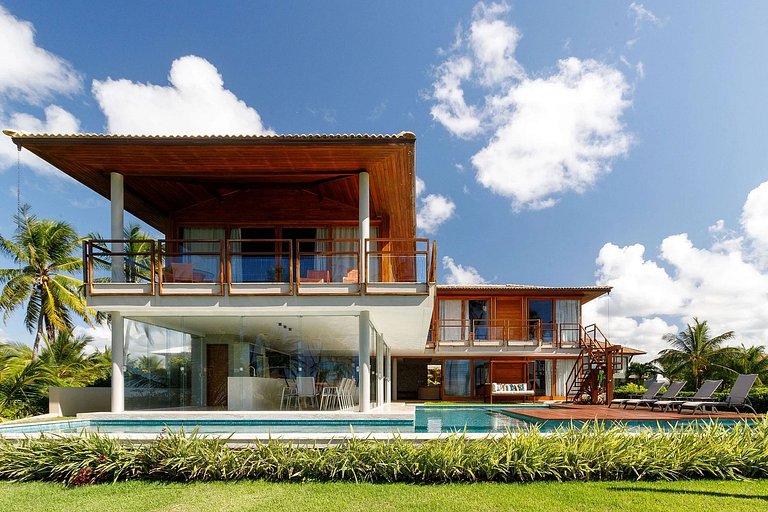 Beautiful sea front villa in Camaçari - Cam004