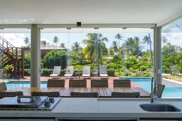 Beautiful sea front villa in Camaçari - Cam004