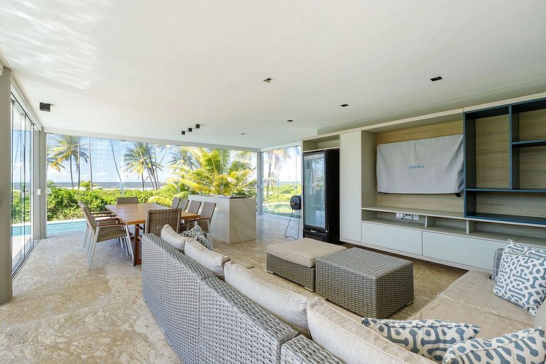 Linda villa frente mar em Camaçari - Cam004