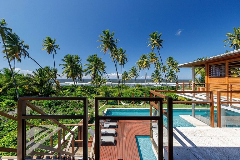 Linda villa frente mar em Camaçari - Cam004