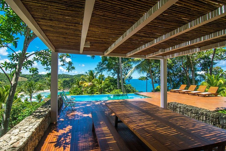 Villa with sea view in Itacaré - Itc004