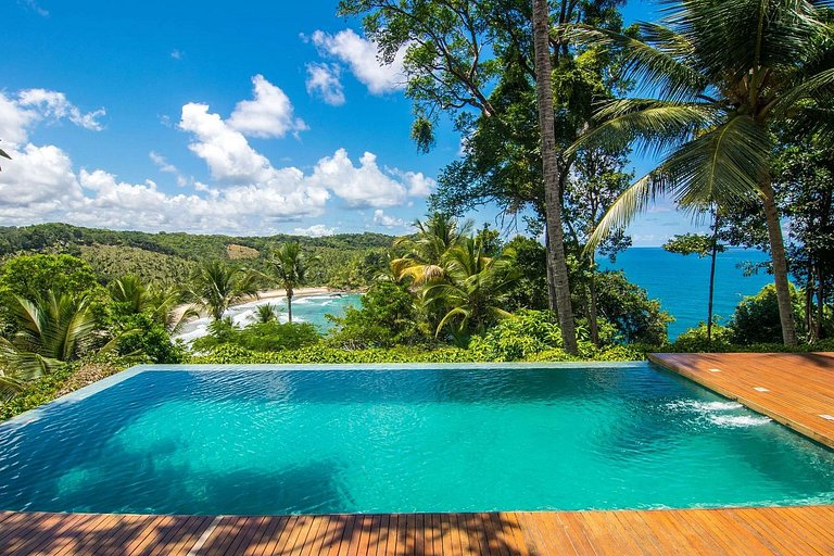 Villa with sea view in Itacaré - Itc004