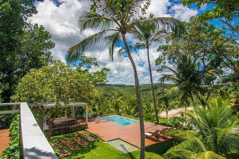 Villa with sea view in Itacaré - Itc004