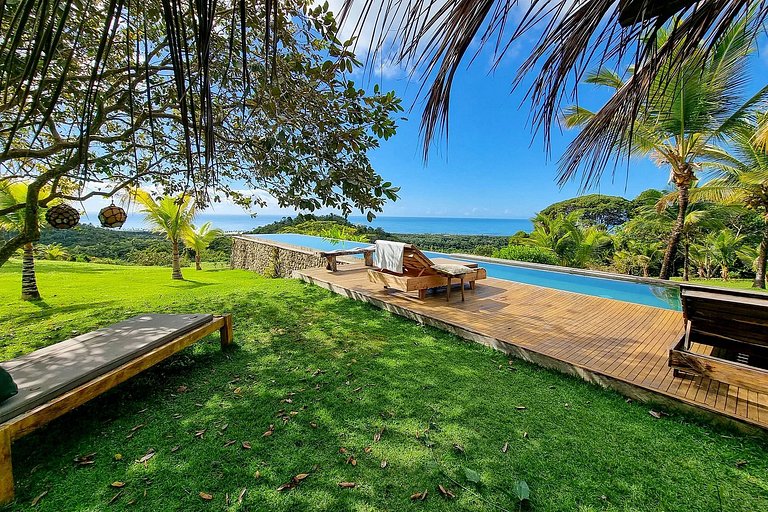Villa with incredible views in Itacaré - Itc007