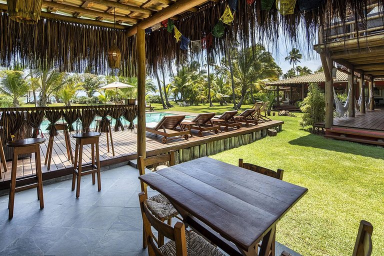 Casa de praia com piscina em Barra Grande - Bgr003