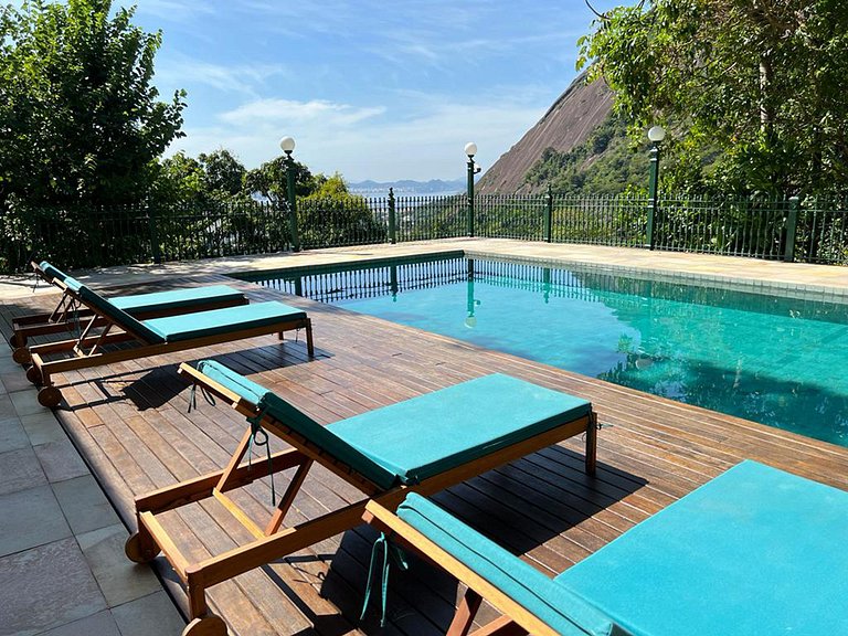 Splendida casa con vista a Cosme Velho