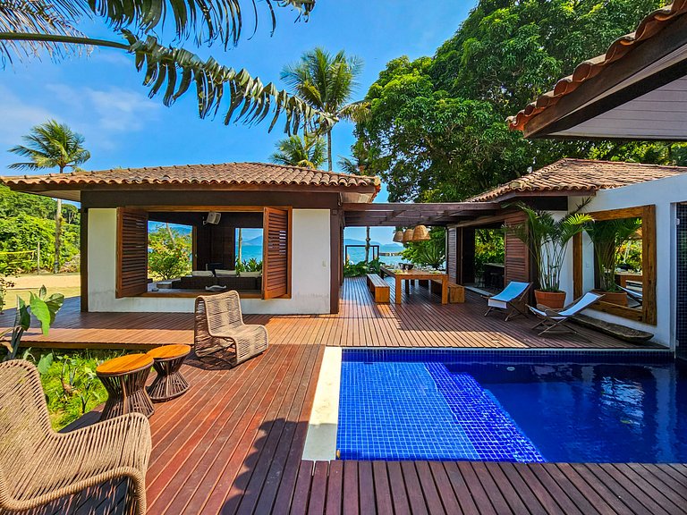 Villa de 9 suites avec plage privée à Angra dos Reis