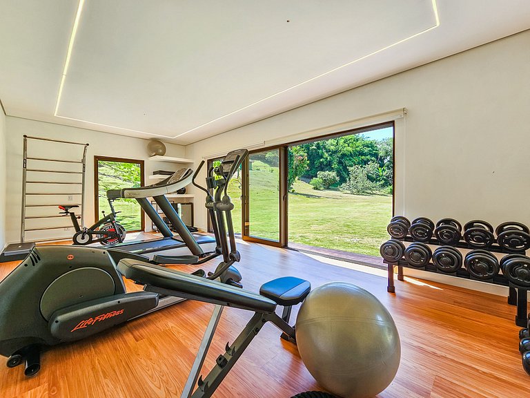 Villa de 9 suites con playa privada en Angra dos Reis