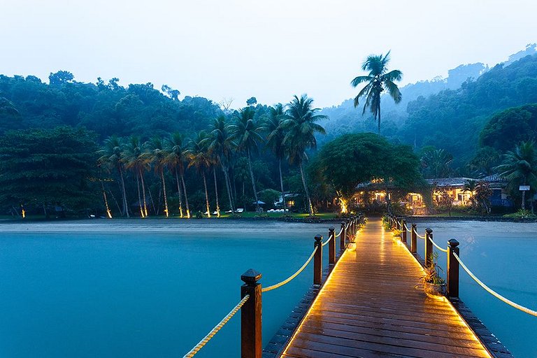 Villa e loft à beira-mar em Paraty