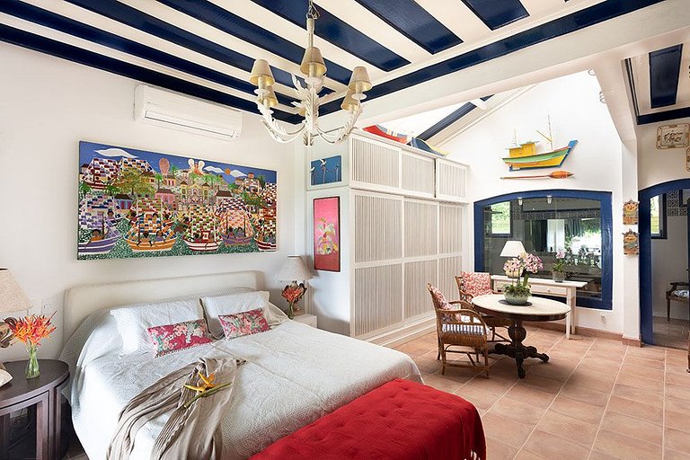 Villa y loft junto al mar en Paraty