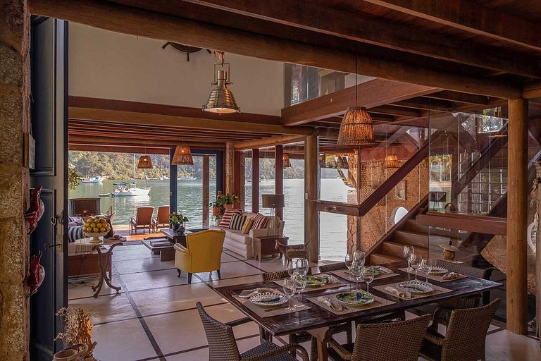 Villa et loft en bord de mer à Paraty