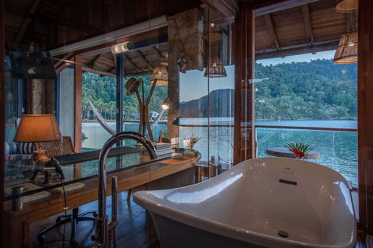 Villa y loft junto al mar en Paraty