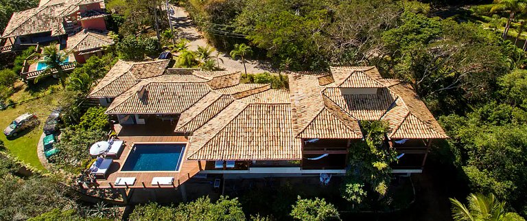 House with sea view in Geribá, Búzios