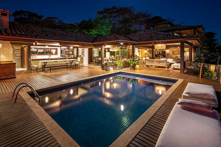 Casa con vista al mar en Geribá, Búzios