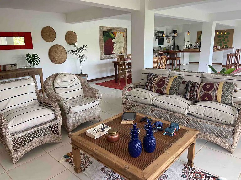 Casa con vista al mar en Geribá, Búzios