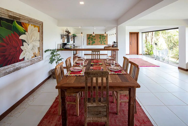 Casa com vista mar em Geribá, Búzios - Buz010